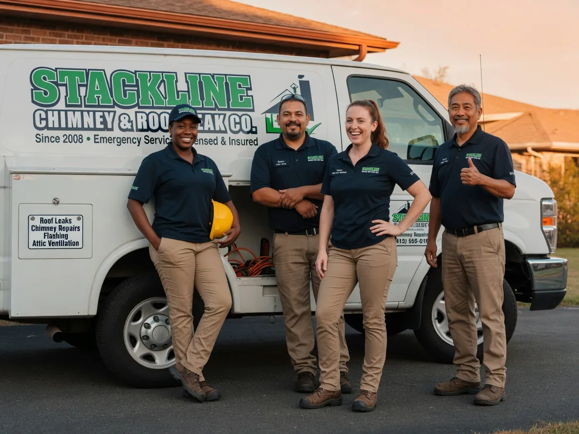 Chimney flashing repair company in Leesville, SC